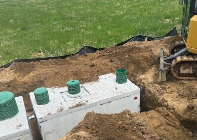 septic tank install